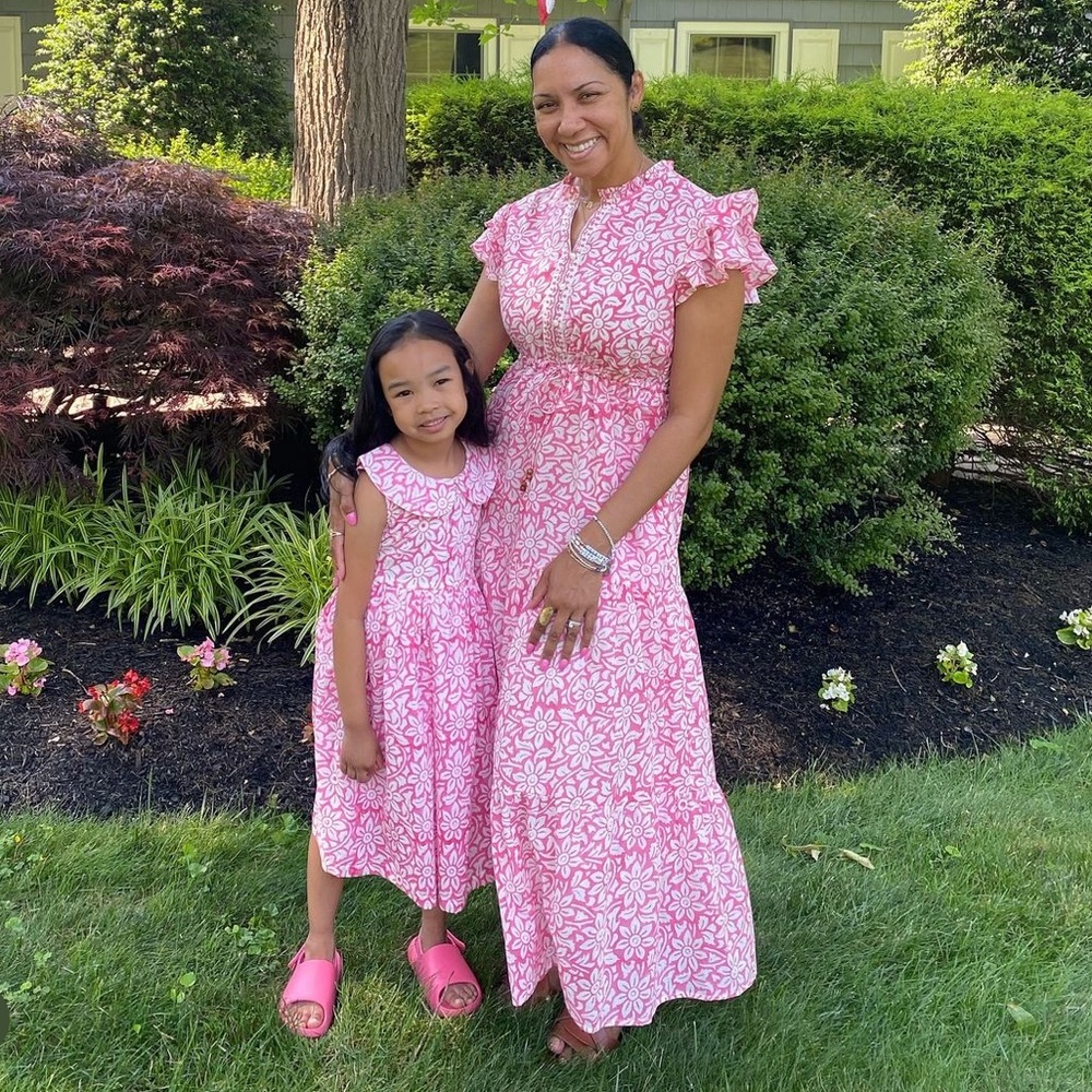 Village Lift block print Gracie dress